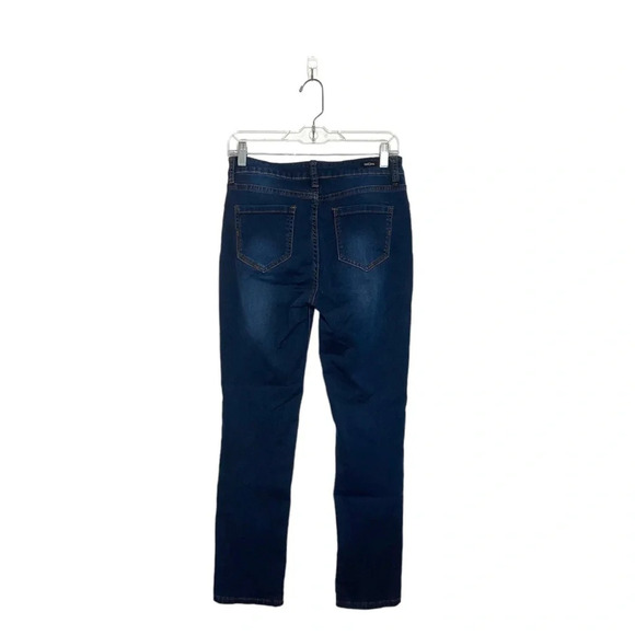 Liverpool Stitch Fix Dark Wash Mid-rise Straight Leg Jeans 28 Short Women’s - Picture 6 of 13